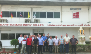 EAFC Group in front of DanThai Machinery Co., Ltd.